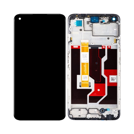 Touch+Display+Frame Oppo A96 4G Black Touch+Display+Frame Oppo A96 4G Black